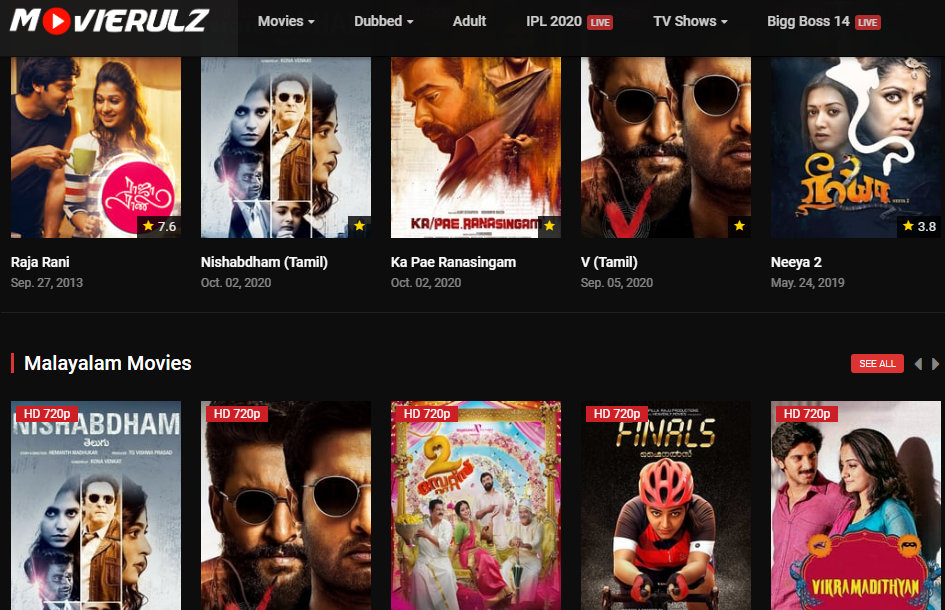 4Movierulz 2021 – Download Telugu Bollywood Hollywood Tamil Movies
