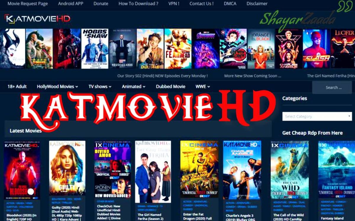 KatMovieHD – Download Bollywood, Hollywood, Tamil HD Movies