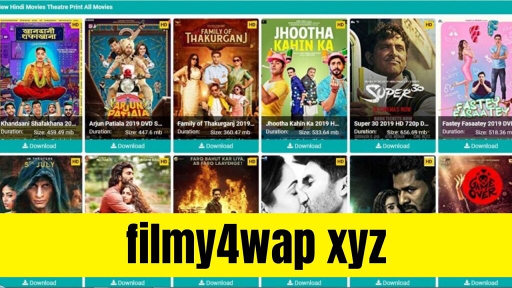 Filmy4Wap xyz Movie Download, Best Filmy4wap Web Series Download 2022