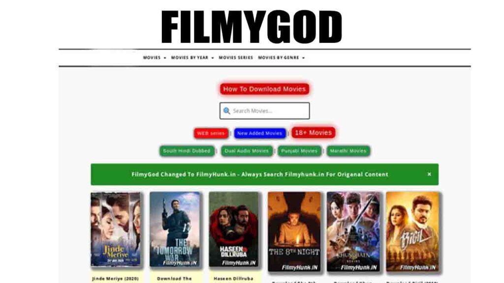 Filmygod Movie Download Website Filmy God