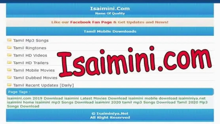 2 Isaimini website