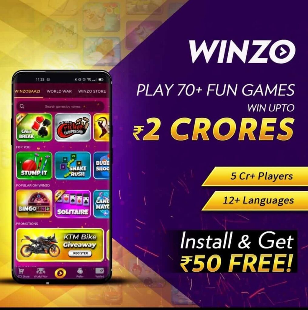WinZO Gold 2022 | APK Download Latest Version For Android 2 WinZO Gold